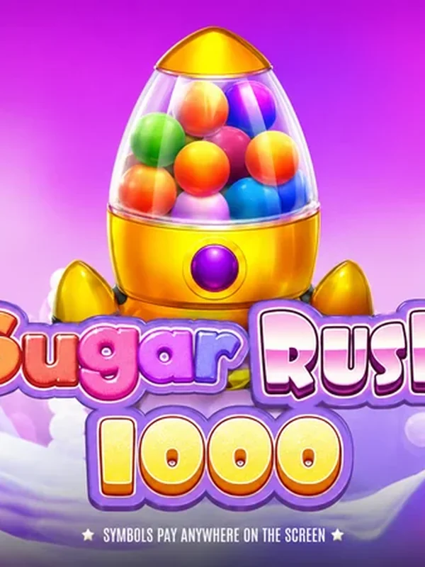 Sugar Rush 1000 (Pragmatic Play) nyerőgép a WishWin Casino kínálatában